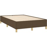  Krevet box spring s madracem tamnosmeđi 120 x 190 cm od tkanine | shoptok.hr
