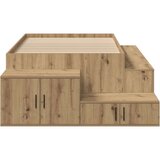  Krevet za skladištenje Hrast Konstruirano drvo 75 x 190 cm | shoptok.hr