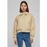 UC Curvy Ladies Pilot Bomber Jacket wetsand/sand | Shoptok.si