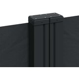  Uvlačiva bočna tenda 140 x 1000 cm crna | shoptok.hr