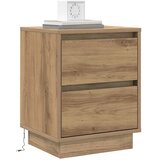  Noćni ormar s ladicama 2 pcs Umjetnički hrast 39 x 34,5 x 50 cm | shoptok.hr