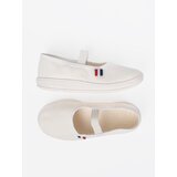 Shelvt Lightweight white shoes with elastic belt | Shoptok.si