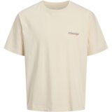 Jack & Jones muška majica 12272978, Krem Cene