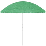vidaXL Senčnik za na plažo Hawaii zelen 300 cm, (20609601)