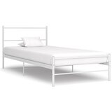 vidaXL Posteljni okvir bel kovinski 90x200 cm Cene