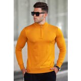 Madmext Mustard Men's Sweater 5176 Cene