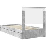  Okvir za krevet s ladicama Betonski sivi 75 x 190 cm | shoptok.hr