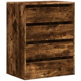 Furnova Kotni predalnik dimljeni hrast 60x41x76 cm inženirski les, (21950531) | Shoptok.si