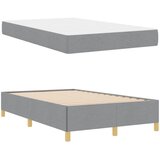  Krevetna konstrukcija Svijetlo siva 120 x 200 cm tkanina | shoptok.hr