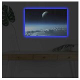 Wallity NASA-037 multicolor decorative led lighted canvas painting | Eponuda.com