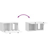 TV ormar za zid Zidne Bijela visokog sjaja 59,5 x 31 x 30 cm | shoptok.hr