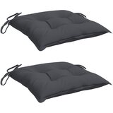  Jastuci za stolice 2 kom antracit 40x40x7 cm od tkanine Oxford | shoptok.hr