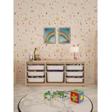 Hanah home višenamenska komoda sidel birchwood white | ePonuda.com