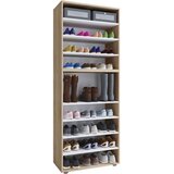MID.YOU REGAL ZA ČEVLJE hrast sonoma | Shoptok.si