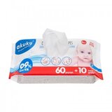 Akuku A0031 jednokratne vlažne maramice 70 komada Slike