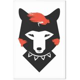  Slika - Polite Fox (1 Part) Vertical 40x60 Akustična | shoptok.hr