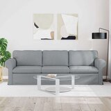 SOFA Svijetlo siva 215 x 82 x 80 cm Metal | shoptok.hr