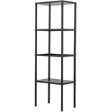 Bloomingville Crni metalni regal 59x90x38 cm Loups – | shoptok.hr