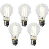 LUEDD Komplet 5 E27 zatemnitvenih LED žarnic A60 6W 500 lm 4000K Cene