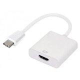 E-green Adapter USB 3.1 tip C (M) - HDMI (F) sivi Cene
