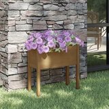 Maison Chic Vrtno cvetlično korito - Cvetlični Lonec medeno rjavo 70x31x70 cm trdna borovina, (21788852) | Shoptok.si