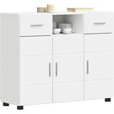 vidaXL kreveta s ladicama bijelo 88.5 x 30.5 x 73 cm konstruirano drvo | shoptok.hr