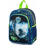 Oxy Bag KID BACKPACK FOOTBALL Predškolski ruksak, plava, veličina