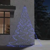 drvce s metalnom kukom 260 LED plave 3 m