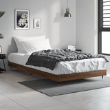  Okvir kreveta bez madraca smeđa boja hrasta 90x190 cm drveni | shoptok.hr