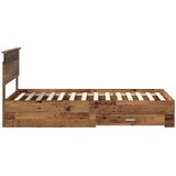  Krevetna konstrukcija Staro drvo 100 x 200 cm Konstruirano drvo | shoptok.hr