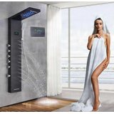 EYN Luksuzni tuš panel z LED zaslonom | Tuš sistem BSP2040 — Nikelj — Stenska | Shoptok.si