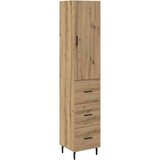  Highboard Umjetnički hrast 34,5 x 34 x 180 cm Konstruirano drvo | shoptok.hr
