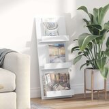  Polica za časopise Bijelo 51 x 11 x 102 cm Konstruirano drvo | shoptok.hr