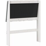  Tapecirani uzglavlje Svijetlo siva 75 cm Čvrsto borovo drvo | shoptok.hr