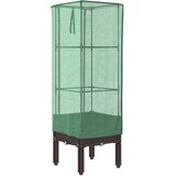 Povišena gredica s pokrovom za staklenik 40 x 40 x 140 cm | shoptok.hr