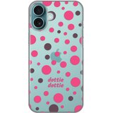  torbica silikonska print skin za iphone 16 plus 6.9 dottie dottie Cene