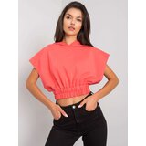 FANCY Sweatshirt-FA-BL-7227.86P-Coral | Shoptok.si