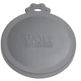 Wolf of Wilderness pokrov za pločevinke - 3 kos, Ø 7,5 cm (400 g) + Ø 10 cm (800 g)