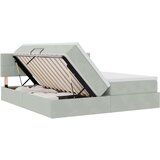  Krevet s od storage s madracem Svijetlo siva 90 x 200 cm | shoptok.hr