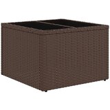 vidaXL 9-dijelni set vrtnih sofa s jastucima poliratan smeđi | shoptok.hr