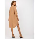 Italy Moda Dress-DHJ-SK-16328.33-camel | Shoptok.si