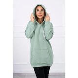 Kesi Hoodie with dark mint patches | shoptok.hr