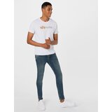 Alpha Industries Majica konjak / crna / bijela | shoptok.hr