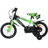 Volare dječji bicikl Sportivo 14″ zeleno-crne boje, s dvije ručne kočnice | shoptok.hr