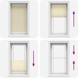  Plisirana roleta krem 80x150 cm širina tkanine 79,4 cm | shoptok.hr