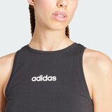 Adidas Top 'Essentials Linear' crna / bijela | shoptok.hr