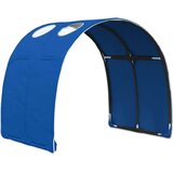  Tunis za krevet 2 pcs Plava 211 x 67.5 x 2 cm Poliester - Plava | shoptok.hr