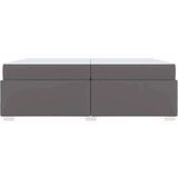  Okvir za krevet Siva 200 x 200 cm Umjetna koža | shoptok.hr