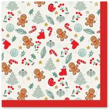 Homéa Prtički v kompletu 20 ks 33x33 cm Cookie – u