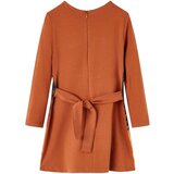  Dječja haljina dugih rukava boja konjaka 116 | shoptok.hr